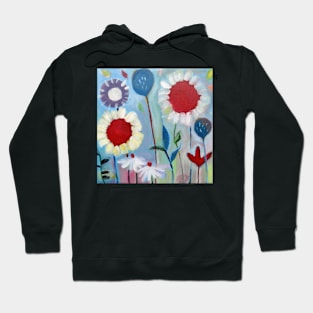 Playful Field of Flowers Nr. 3 Hoodie